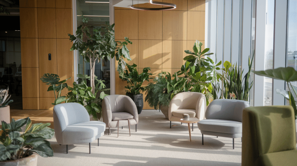 Biophilic workspace Design
